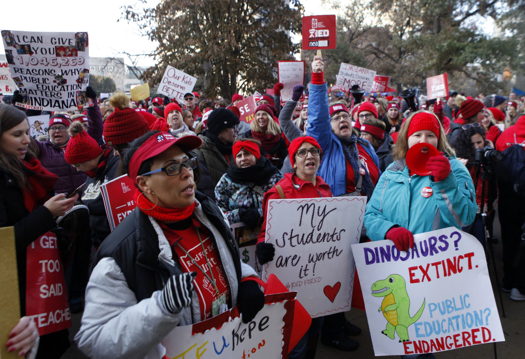 Gallery: Red for Ed Action Day